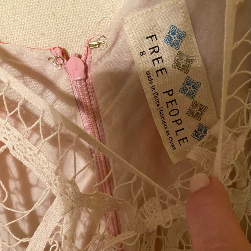 Free People maxi dress with crochet details - Picture 10 of 11